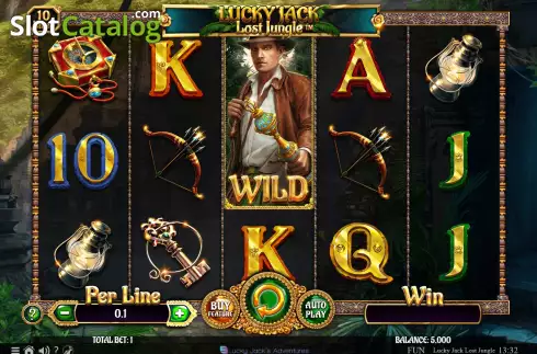 Скрин2. Lucky Jack Lost Jungle слот