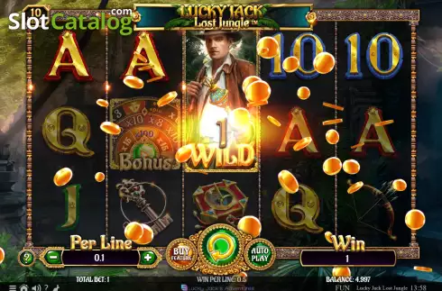 Скрин4. Lucky Jack Lost Jungle слот