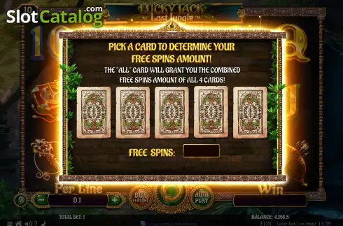 Скрин7. Lucky Jack Lost Jungle слот