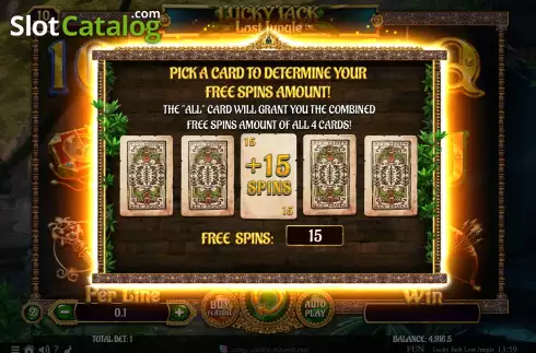 Скрин8. Lucky Jack Lost Jungle слот