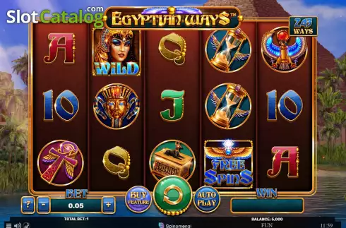 Скрин2. Egyptian Ways слот