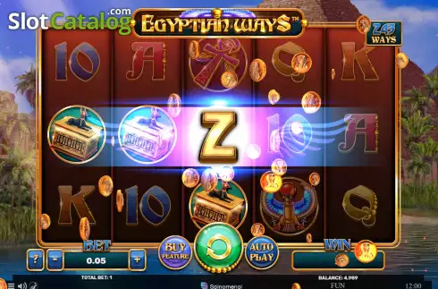 Скрин4. Egyptian Ways слот