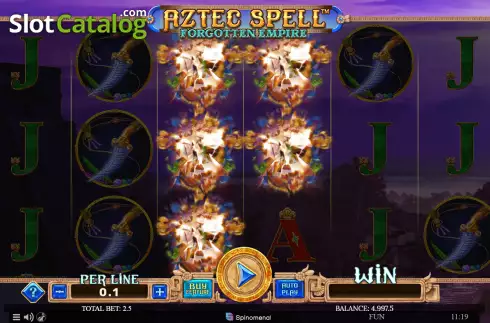 Скрин3. Aztec Spell Forgotten Empire слот