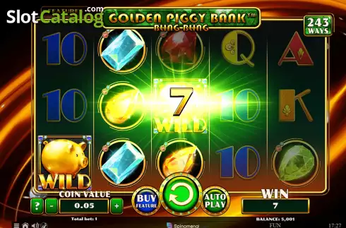Скрин4. Golden Piggy Bank Bling Bling слот
