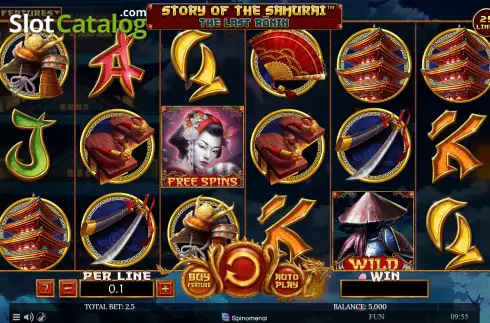 Скрин2. Story Of The Samurai The Last Ronin слот
