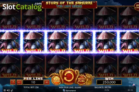 Скрин3. Story Of The Samurai The Last Ronin слот