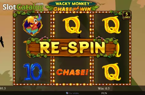 Скрин4. Wacky Monkey Chase’N’Win слот