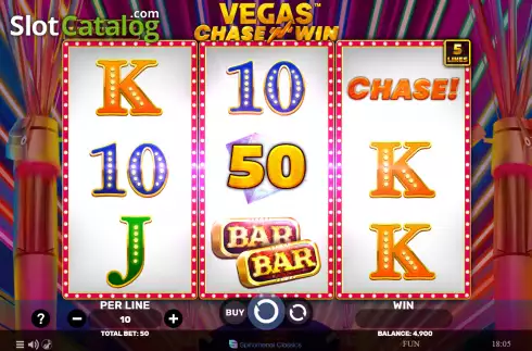 Скрин2. Vegas Chase’N’Win слот