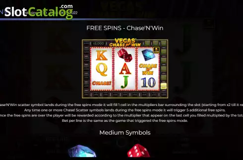 Скрин5. Vegas Chase’N’Win слот