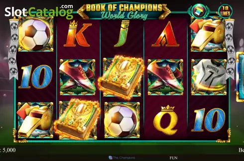 Скрин2. Book Of Champions - World Glory слот