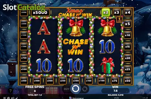 Скрин6. Xmas Chase N Win слот