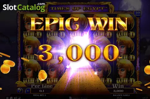 Скрин4. Times of Egypt Egyptian Darkness слот
