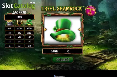 Скрин2. 1 Reel Shamrock слот