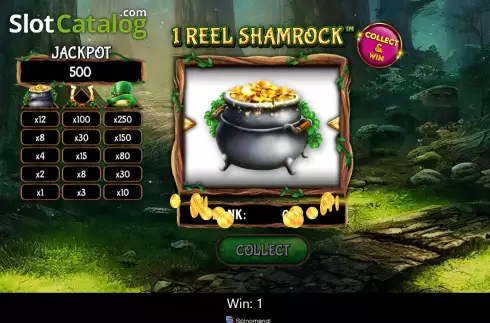 Скрин3. 1 Reel Shamrock слот