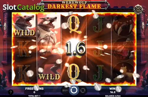 Скрин9. Werewolf Darkest Flame слот