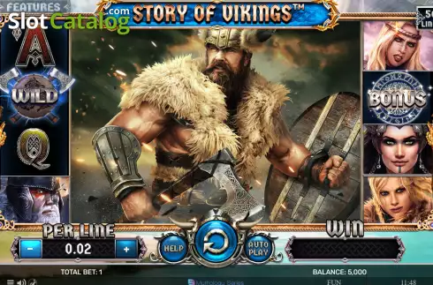 Скрин2. Story of Vikings - The Golden Era слот