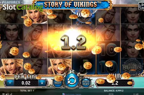 Скрин3. Story of Vikings - The Golden Era слот