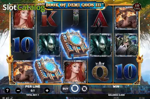 Скрин2. Book of Demi Gods III - The Golden Era слот