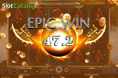 Скрин4. Book of Demi Gods III - The Golden Era слот