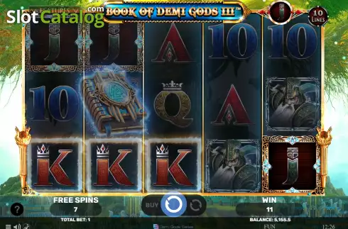 Скрин6. Book of Demi Gods III - The Golden Era слот