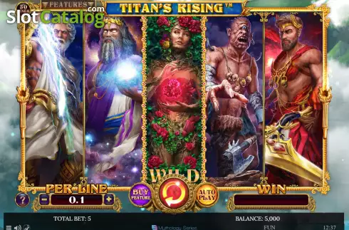 Скрин2. Titan's Rising - The Golden Era слот