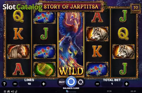 Скрин2. Story of Jarptitsa слот