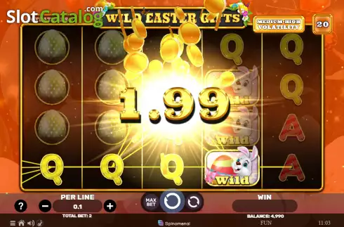 Скрин3. Wild Easter Gifts слот