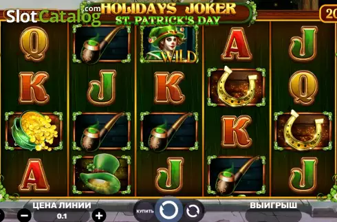 Скрин2. Holidays Joker - St. Patrick's Day слот