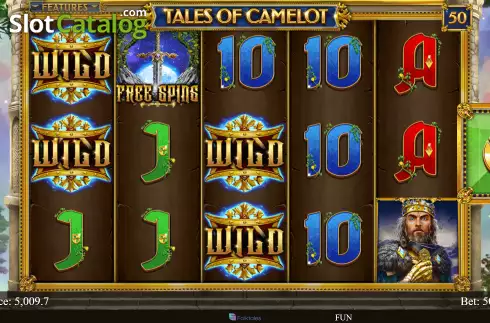 Скрин2. Tales of Camelot слот