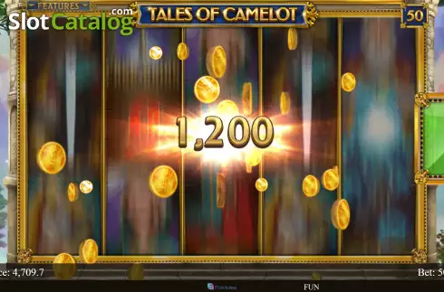 Скрин3. Tales of Camelot слот