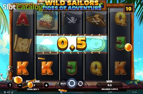 Скрин3. Wild Sailors - Tides of Adventure слот