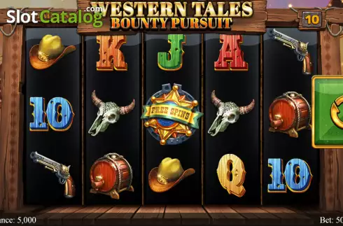 Скрин2. Western Tales - Bounty Pursuit слот