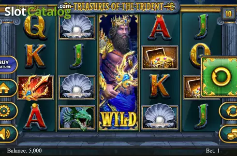 Скрин2. Treasures of the Trident слот