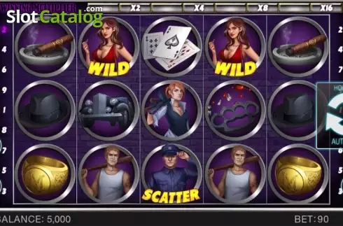 Скрин2. Gangster's Slot слот