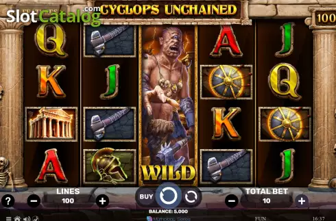 Скрин2. Cyclops Unchained слот