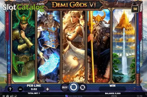 Скрин2. Demi Gods 6 слот