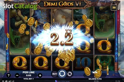 Скрин3. Demi Gods 6 слот