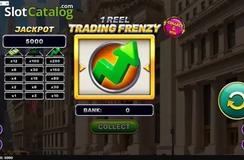 Скрин2. 1 Reel - Trading Frenzy слот