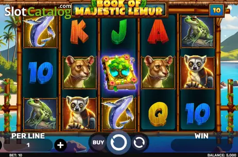Скрин2. Book of Majestic Lemur слот