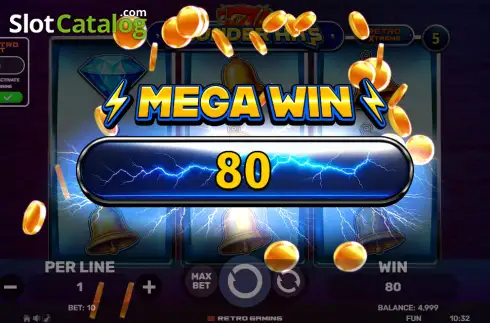 Скрин3. Thunder Hits слот