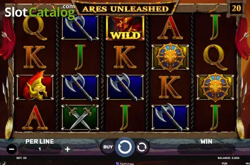 Скрин2. Ares Unleashed слот
