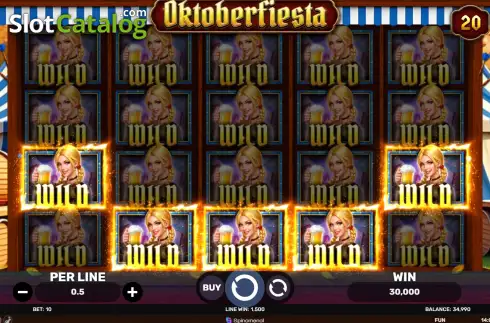 Скрин3. Oktoberfiesta слот