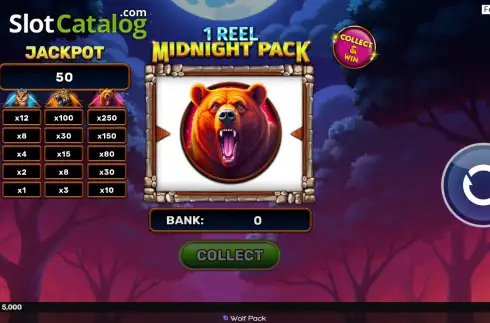 Скрин2. 1 Reel - Midnight Pack слот