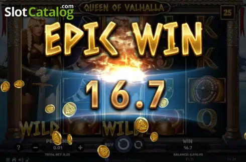 Скрин3. Queen of Valhalla слот