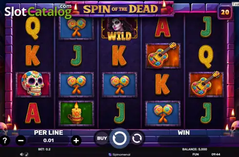 Скрин2. Spin of the Dead слот