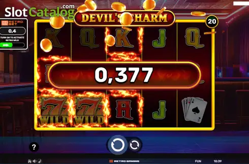 Скрин3. Devil's Charm слот