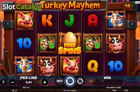 Скрин2. Turkey Mayhem слот