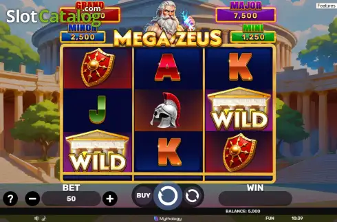 Скрин2. Mega Zeus - Hold & Hit 3x3 слот