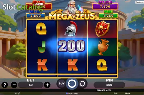 Скрин3. Mega Zeus - Hold & Hit 3x3 слот