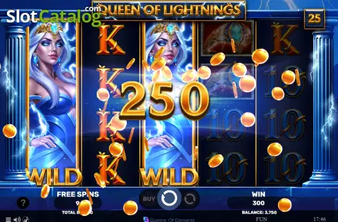 Скрин3. Queen of Lightnings слот
